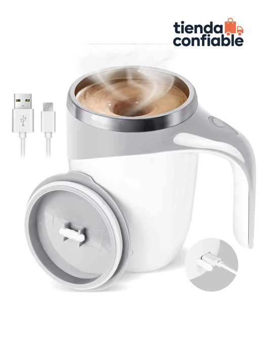 TAZA MEZCLADORA AUTOMÁTICA RECARGABLE